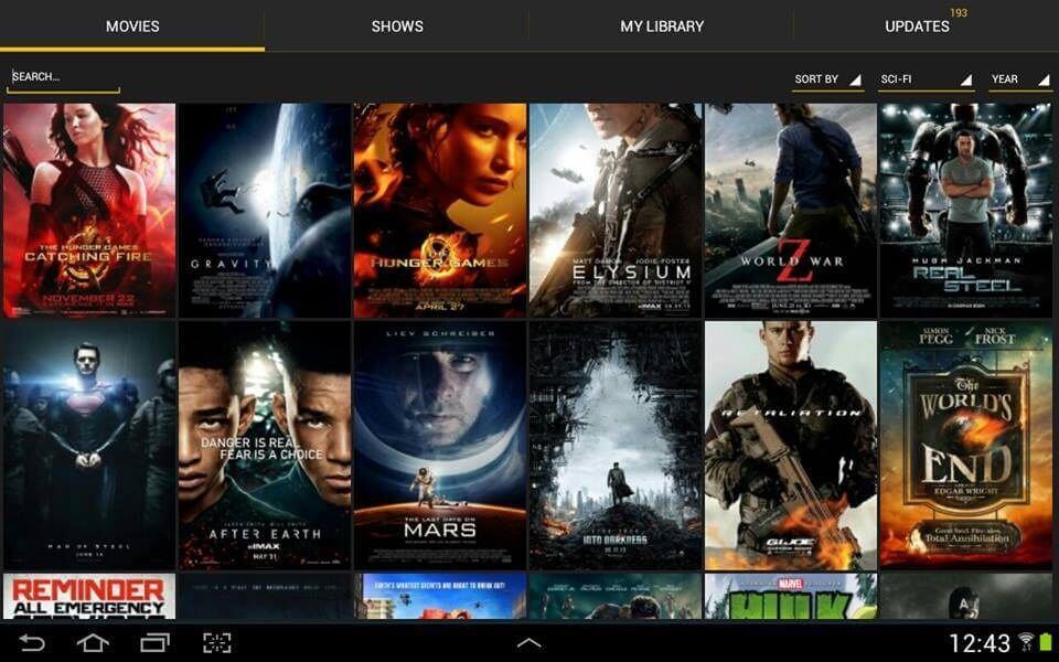 Good free movie apps beside popcorn time for machine